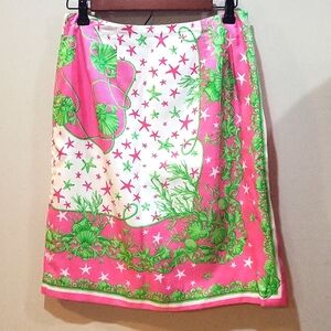 Gorgeous silk skirt NWOT size 8 A Perfect Day in Paradise